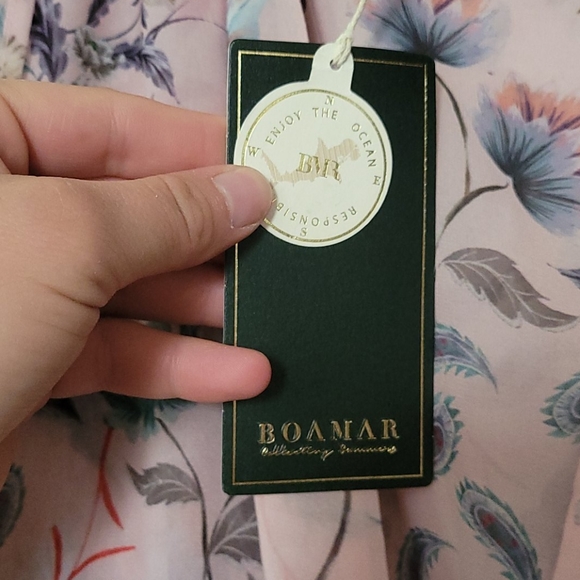 Boamar Aubrey Shear Swim Cover L NWT - Picture 6 of 8